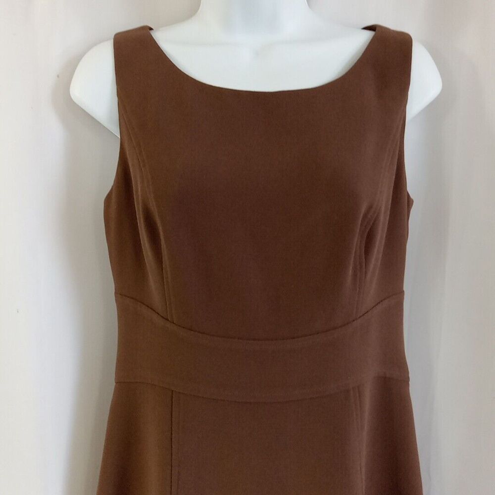 Talbots Dress Women's Size 4 Brown No Material Tag * - Picture 2 of 10